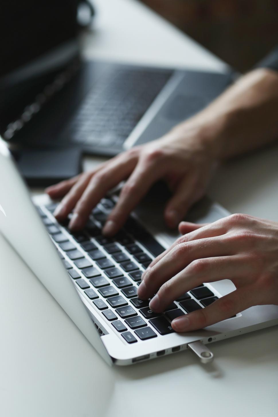 Free Stock Photo of Cybersecurity - hands on keyboard | Download Free ...