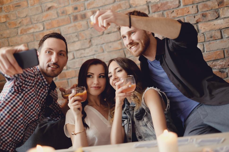 Free Image of Party Selfie  