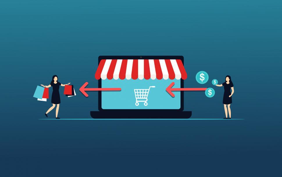 Free Image of eCommerce - Online Retail - Buy Now Pay Later Concept - BNPL 