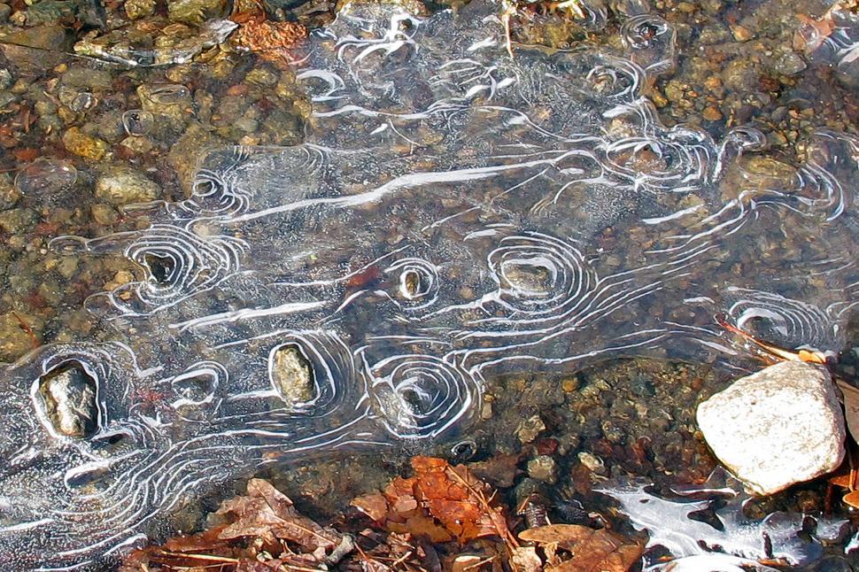 Free Image of Frozen Water 