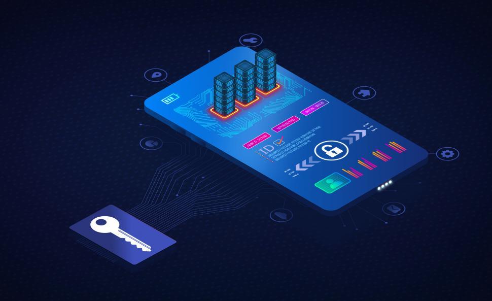 Free Image of Single Sign-on Concept - Cybersecurity Solutions 