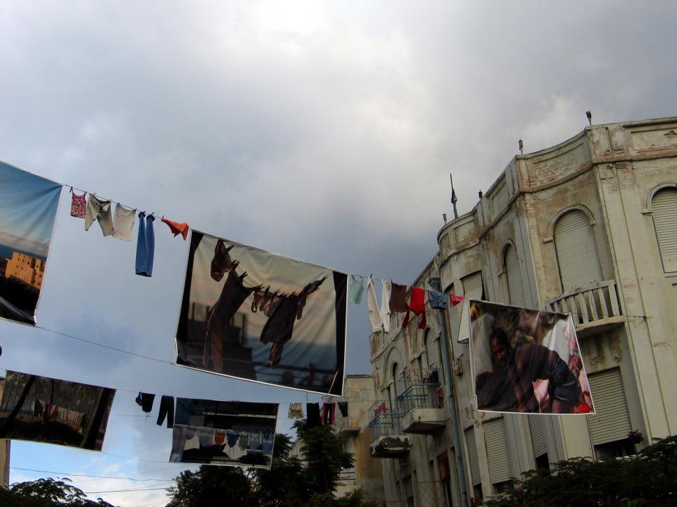 Free Image of Art Display in Tel Aviv 
