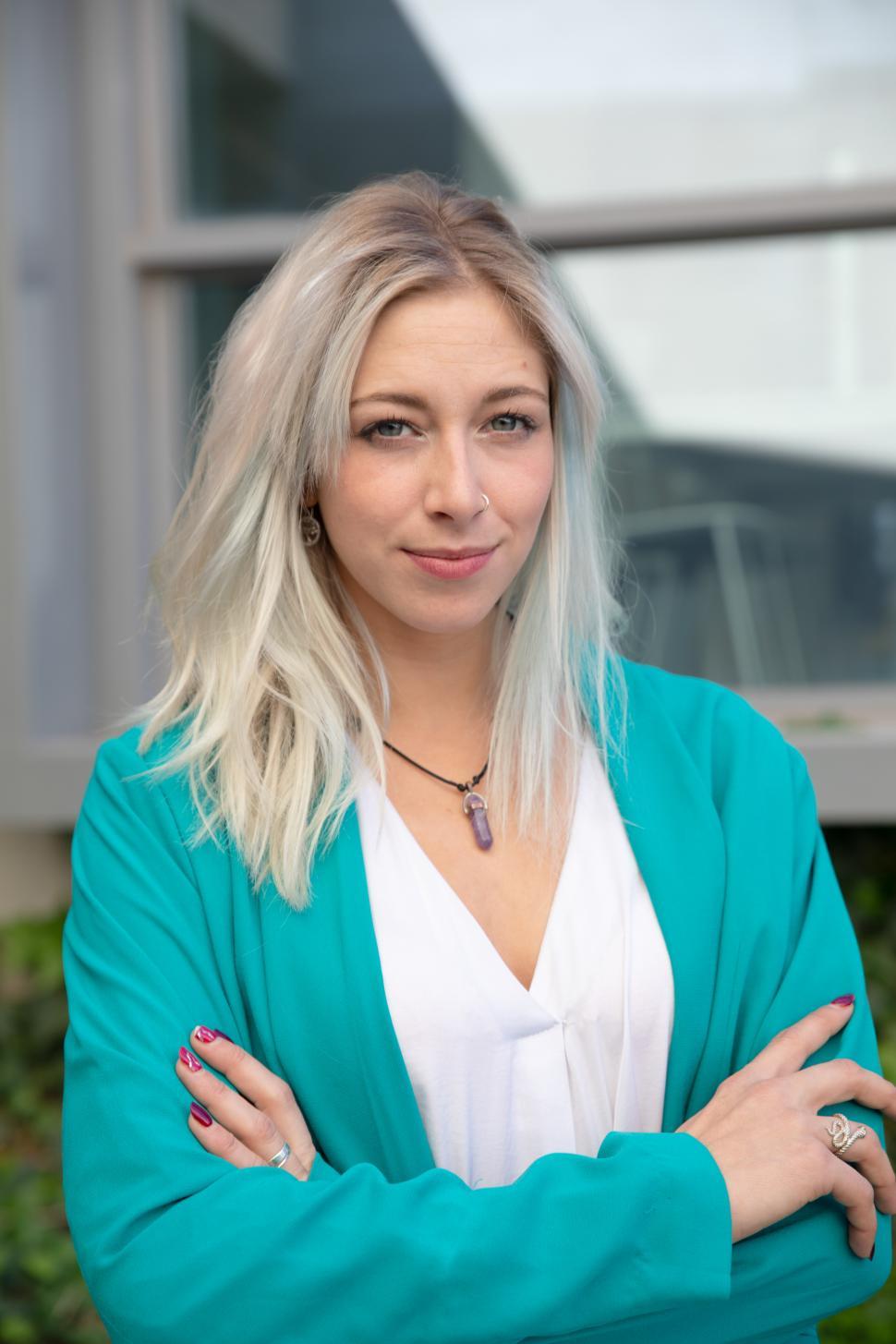 Free Stock Photo of a professional young blonde woman smiling | Download  Free Images and Free Illustrations