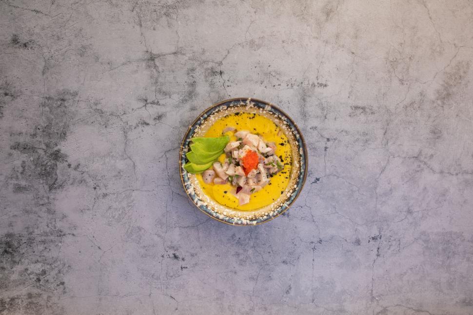 Free Image of mediterranean cuisine bowl still life 