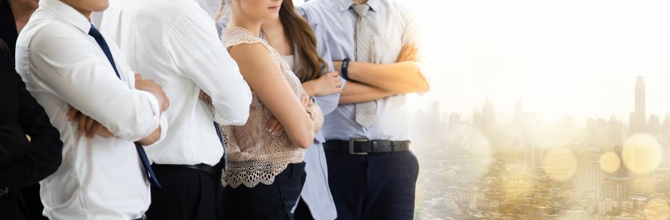 Free Image of Group of Multiethnic business people 