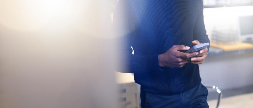 Free Stock Photo of Hands of a man using a smartphone | Download Free ...