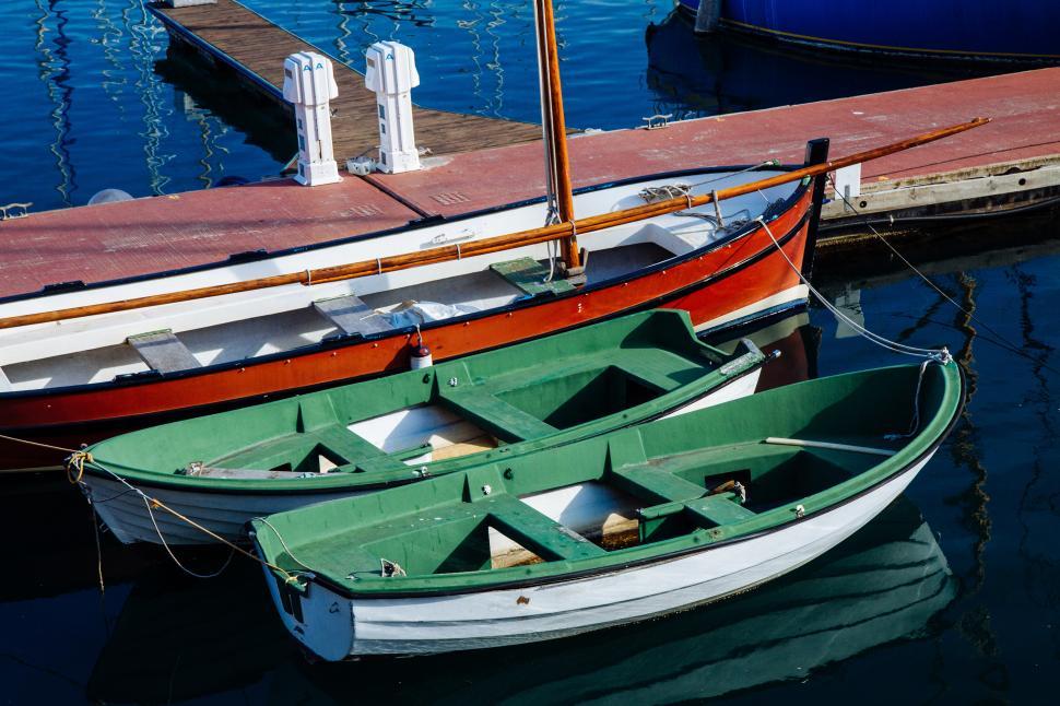 Barcelona Boats Free Stock Photo