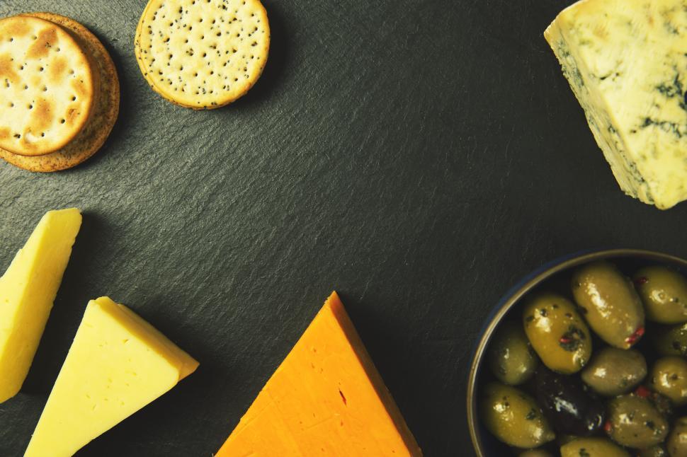 Free Image of Cheese Platter Free Stock Photo 