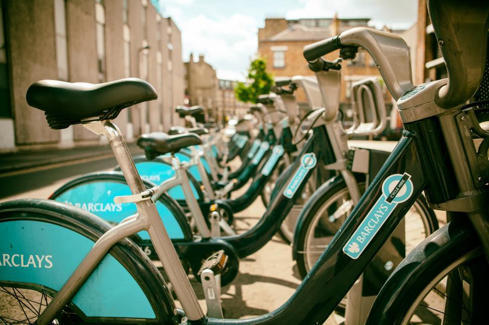 Free Image of City Bikes, London Free Stock Photo 