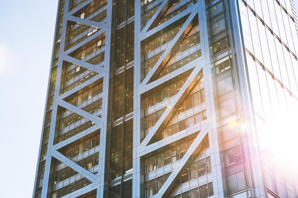 Free Image of City Light Architecture Free Stock Photo 