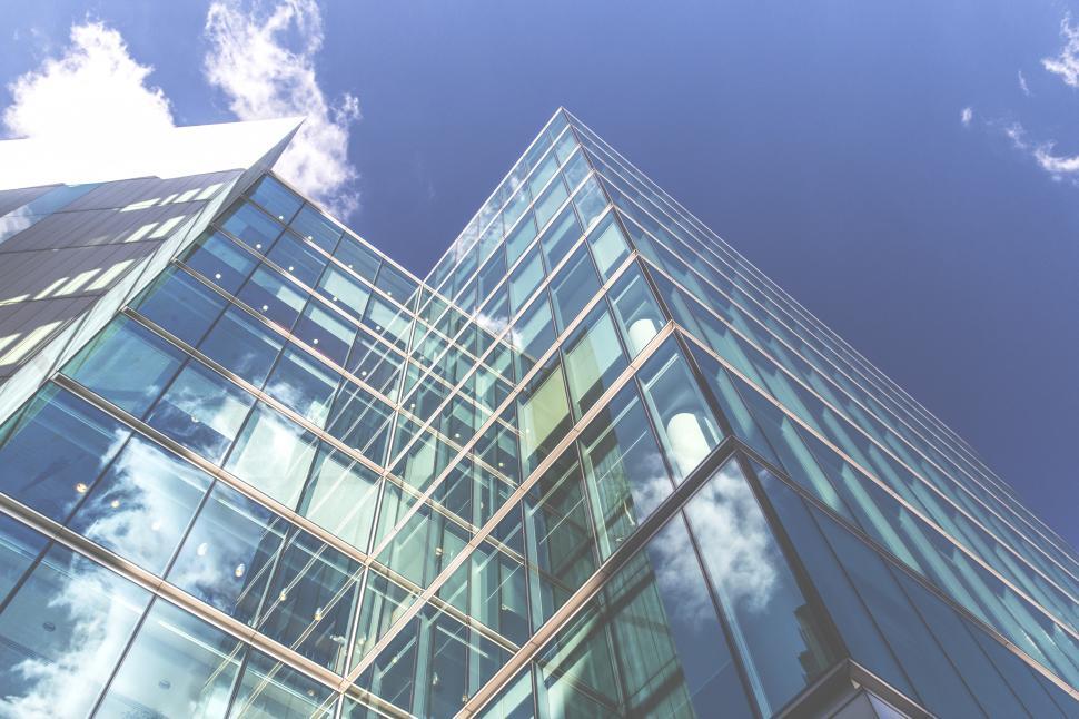 Free Image of City Reflections Free Stock Photo 