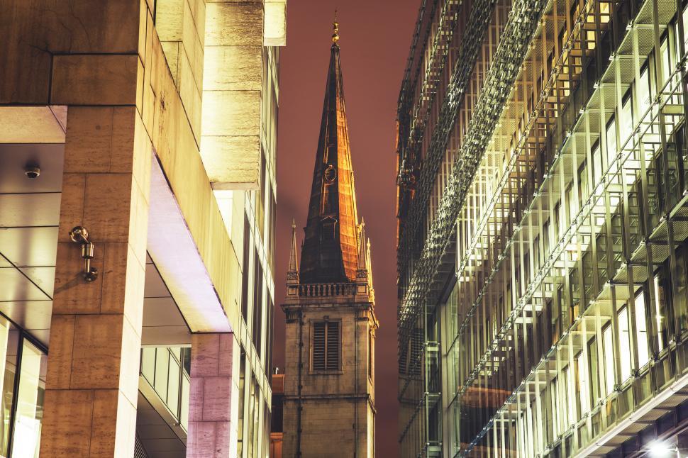 Free Image of City Spire Free Stock Photo 
