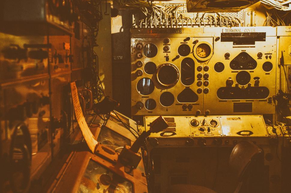 Free Image of Control Room Free Stock Photo 
