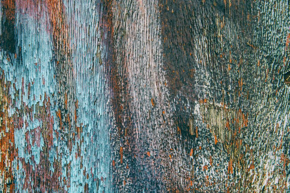 Free Image of Fading Paint Texture Free Stock Photo 