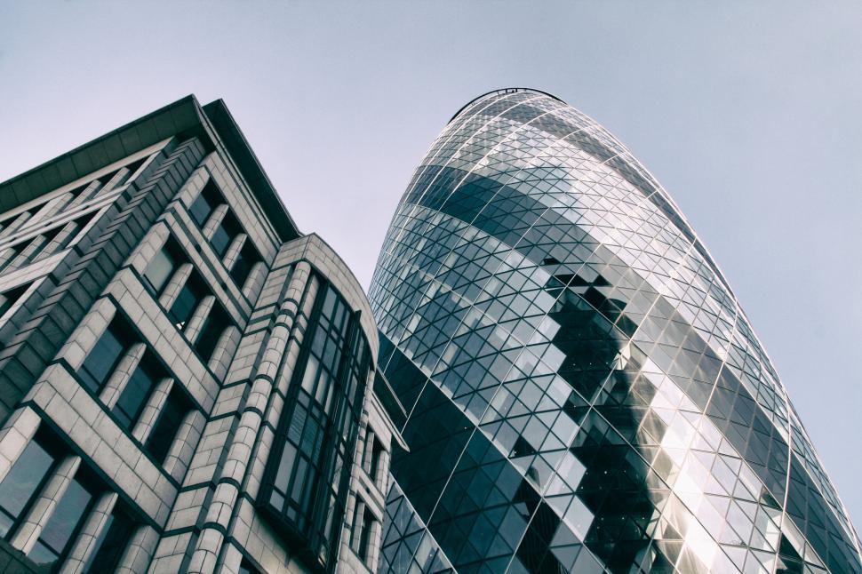 Free Image of Gherkin, London Free Stock Photo 