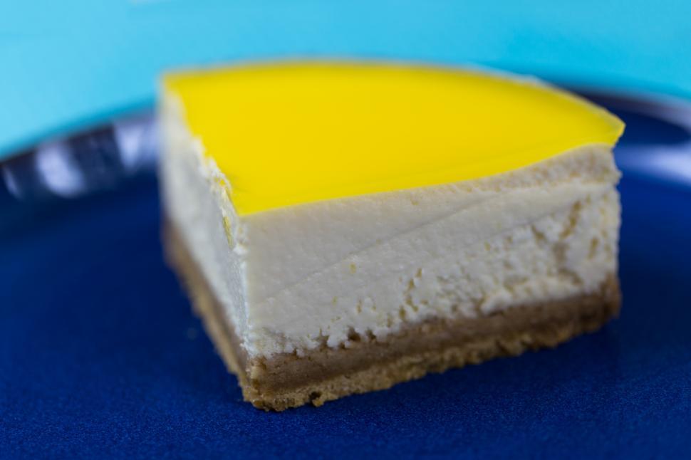 Free Image of Lemon Cheesecake Free Stock Photo 