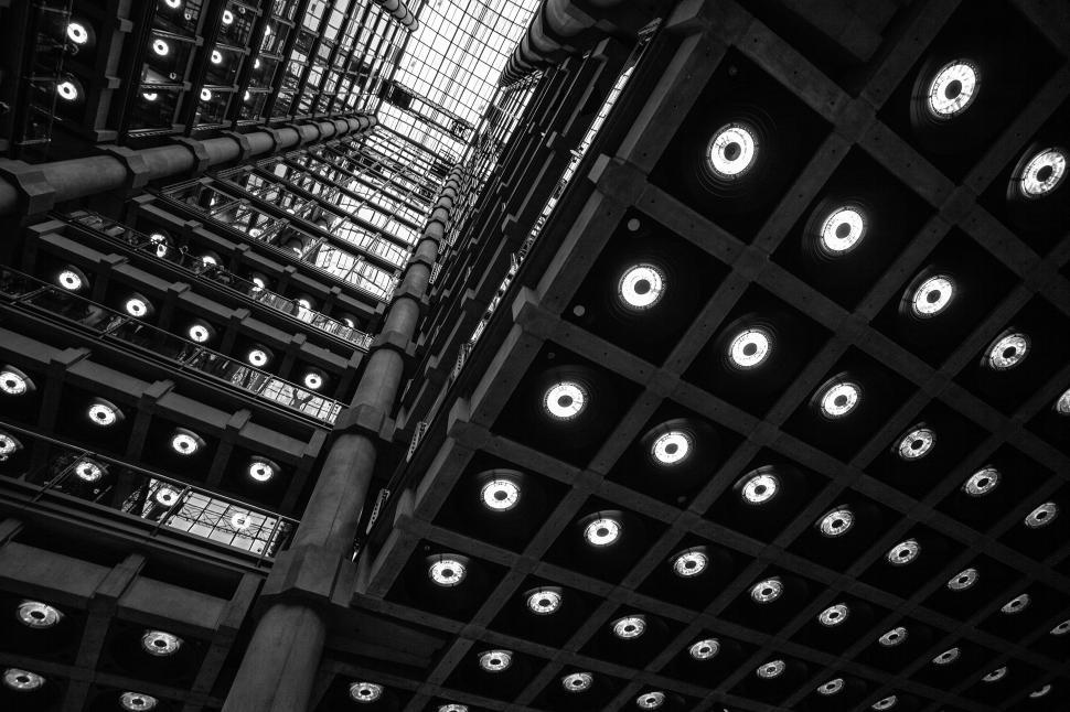 Free Image of Lloyds Building Interior Free Stock Photo 
