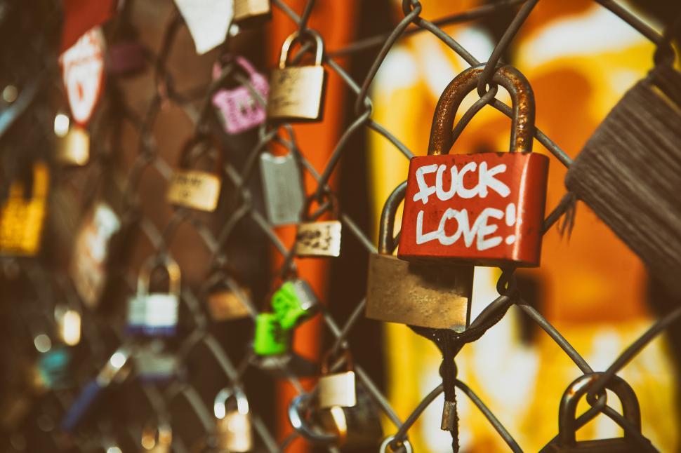 Free Image of London Locks Free Stock Photo 