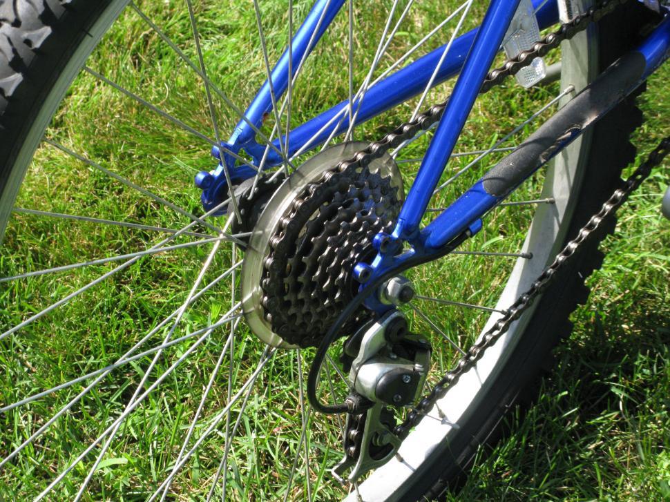 Free Image of Bike Wheel Abstract 