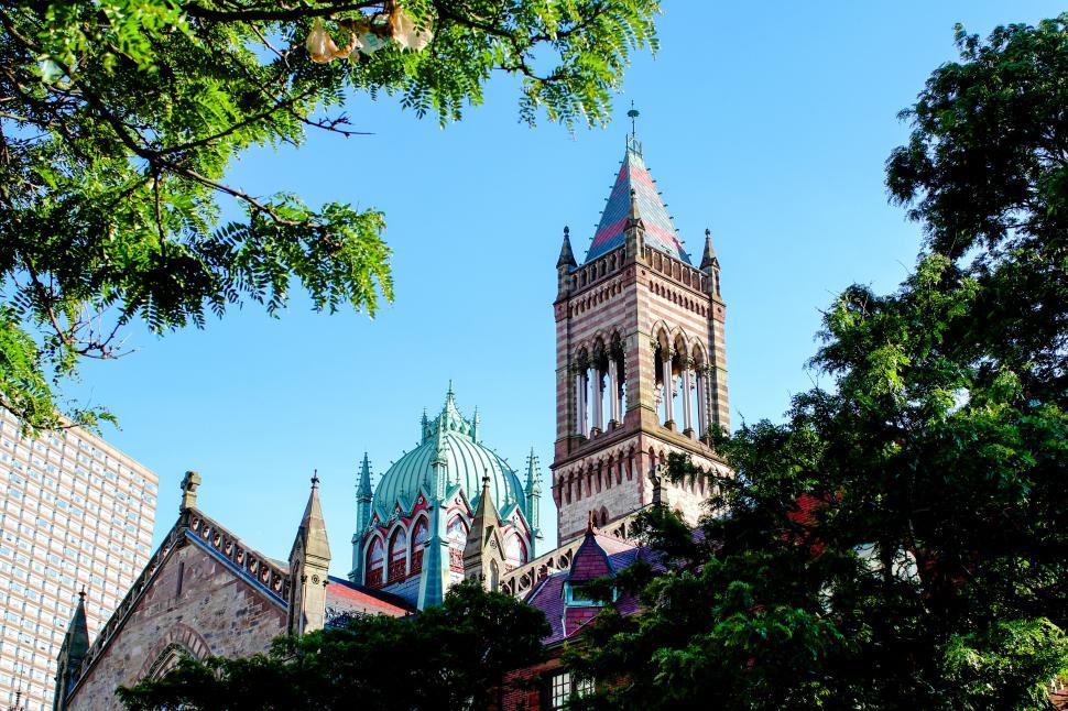 Free Image of Ornate Building Tower Free Stock Photo 