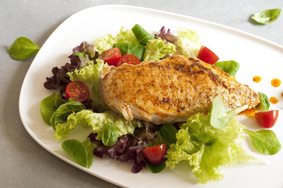 Free Stock Photo of A plate of food on a table | Download Free ...