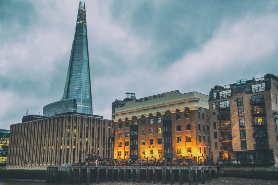 Free Image of Buildings at Pickford's Wharf, London 