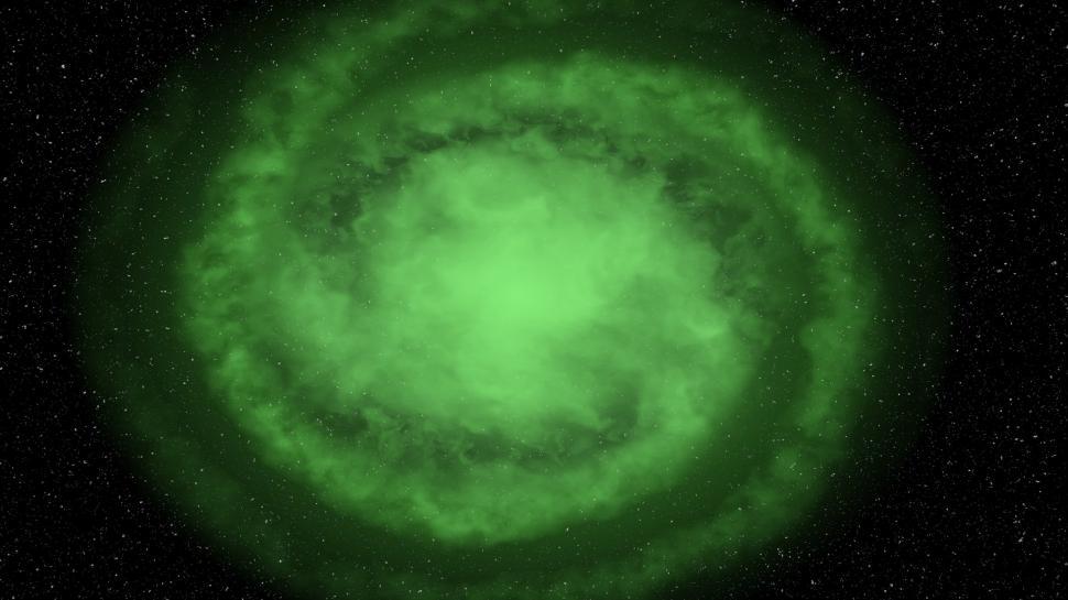 Free Image of Abstract illustration of nebula against starry background 