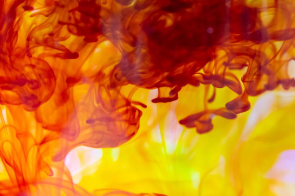 Free Image of Ink in Water Free Stock Photo 