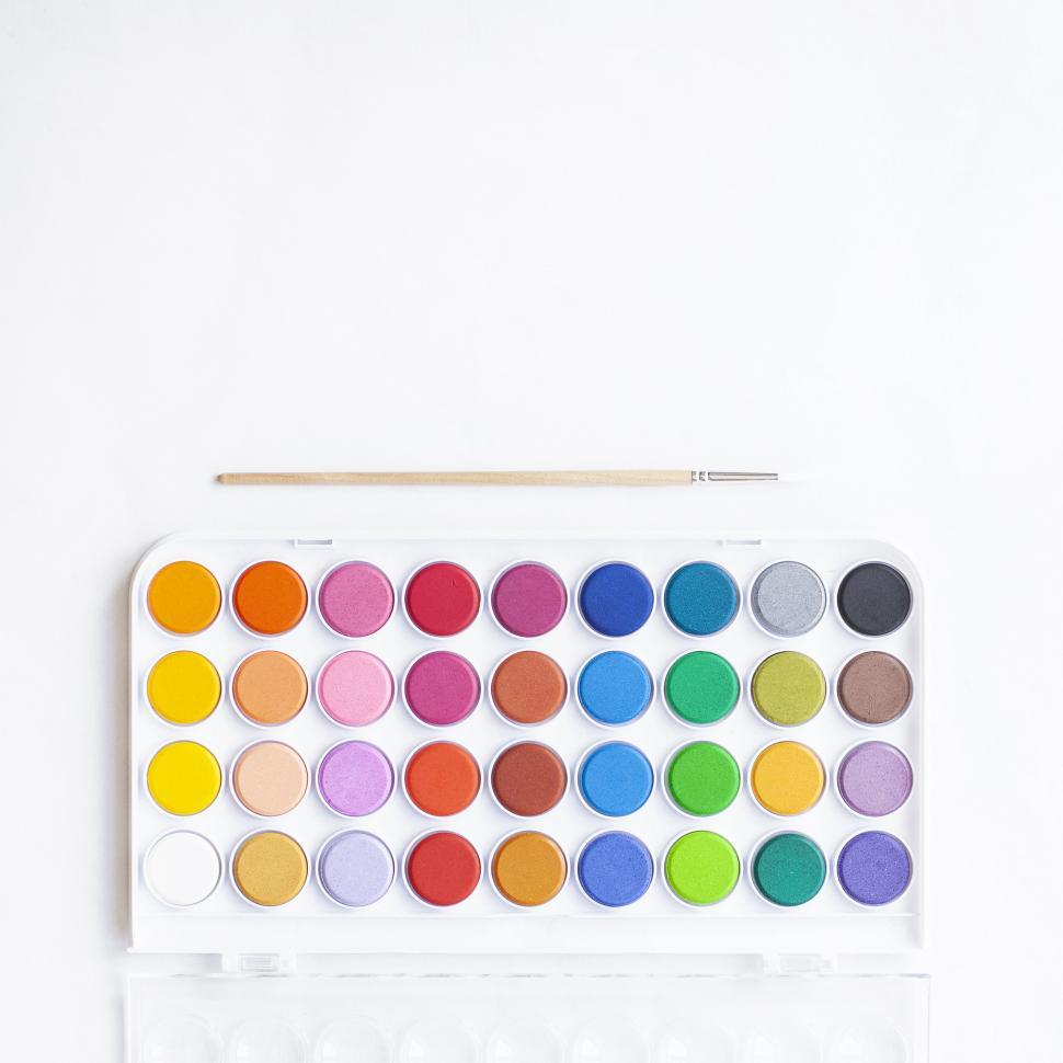Free Image of Watercolor Paint Free Stock Photo 