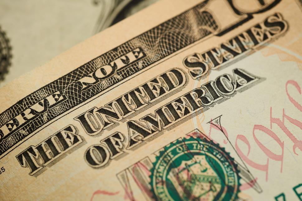 Free Image of Close up of a paper money 