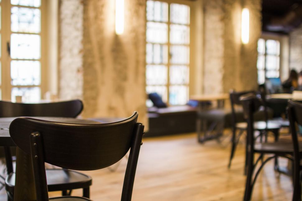 Free Image of A chair in a room 