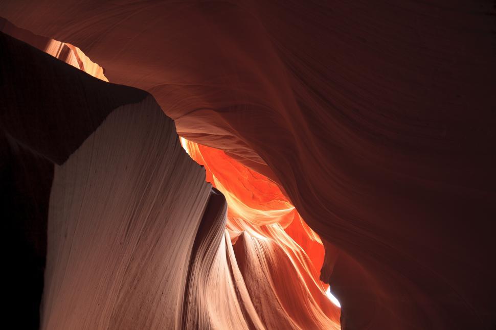 Free Image of A close up of a rock formation 