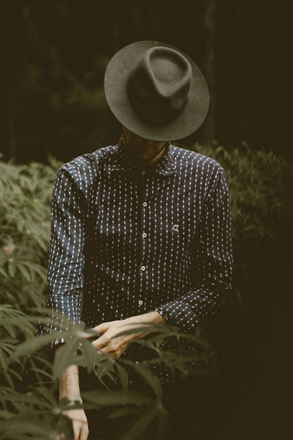 Free Stock Photo of A man wearing a hat Download Free Images and Free Illustrations