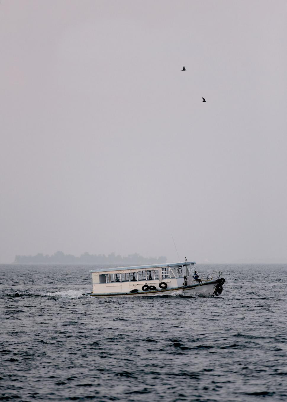 Free Image of A boat in the water 