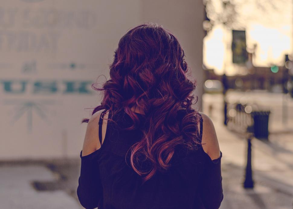 Free Image of A woman with long hair 