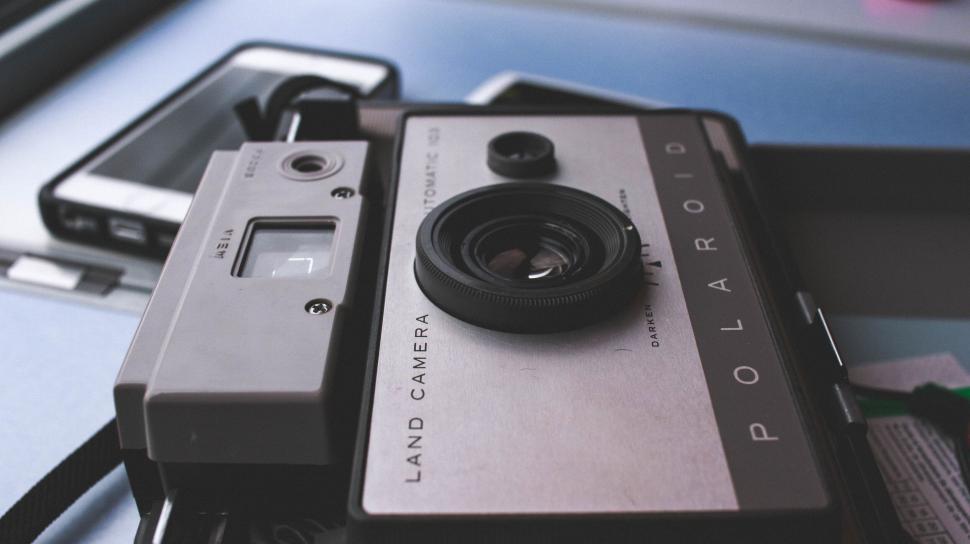 Free Image of A close up of a camera 