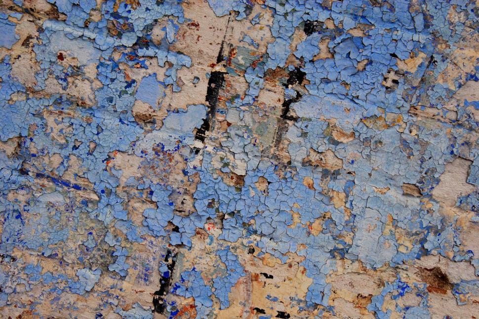 Free Image of Paint peels from masonry 