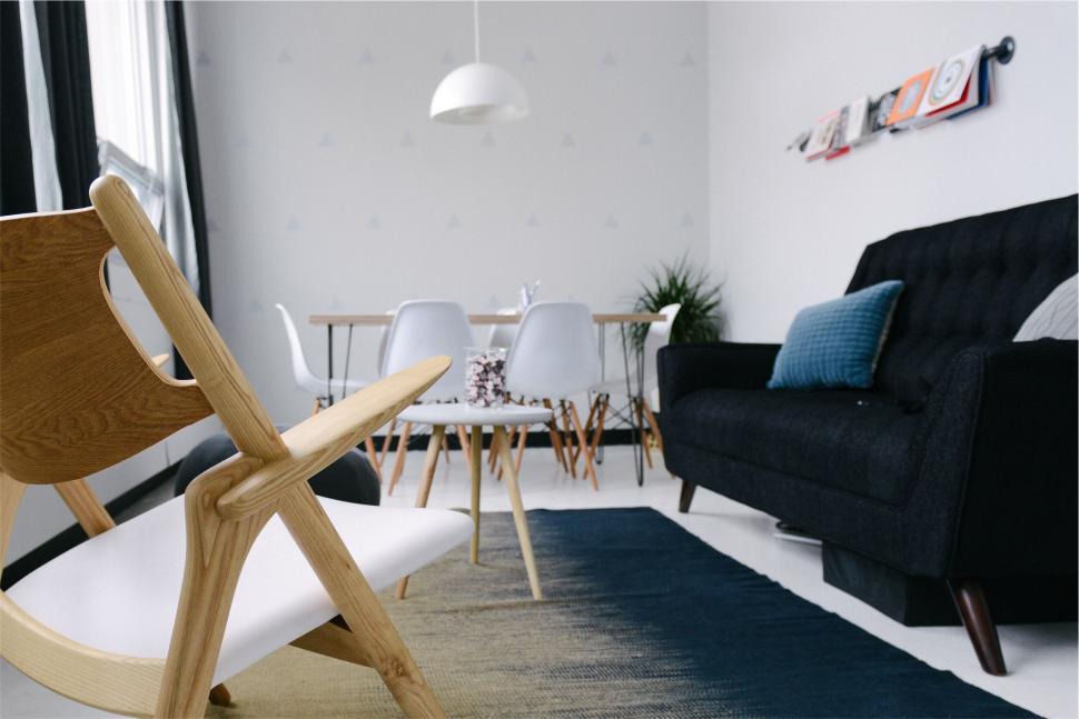 Free Image of Modern interior design of living space 