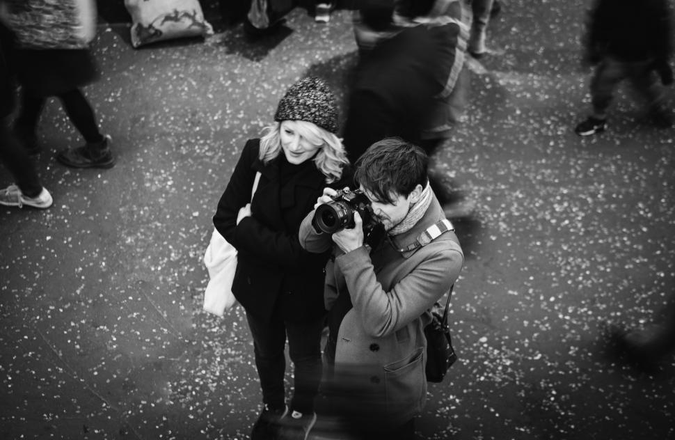Free Image of Photographer capturing a moment 