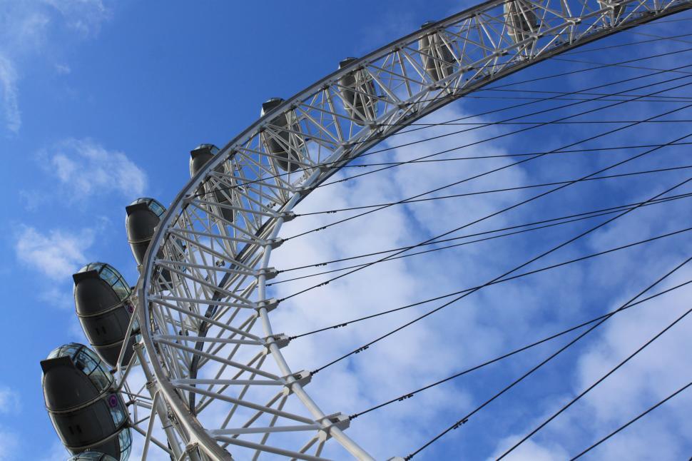 london eye close up