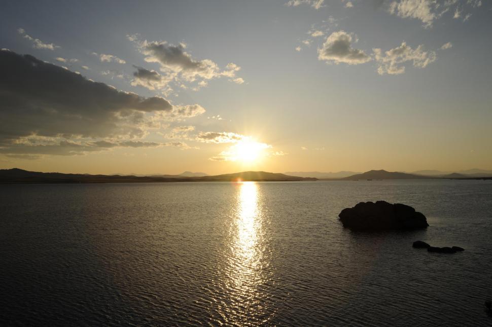 Free Image of Sunset 