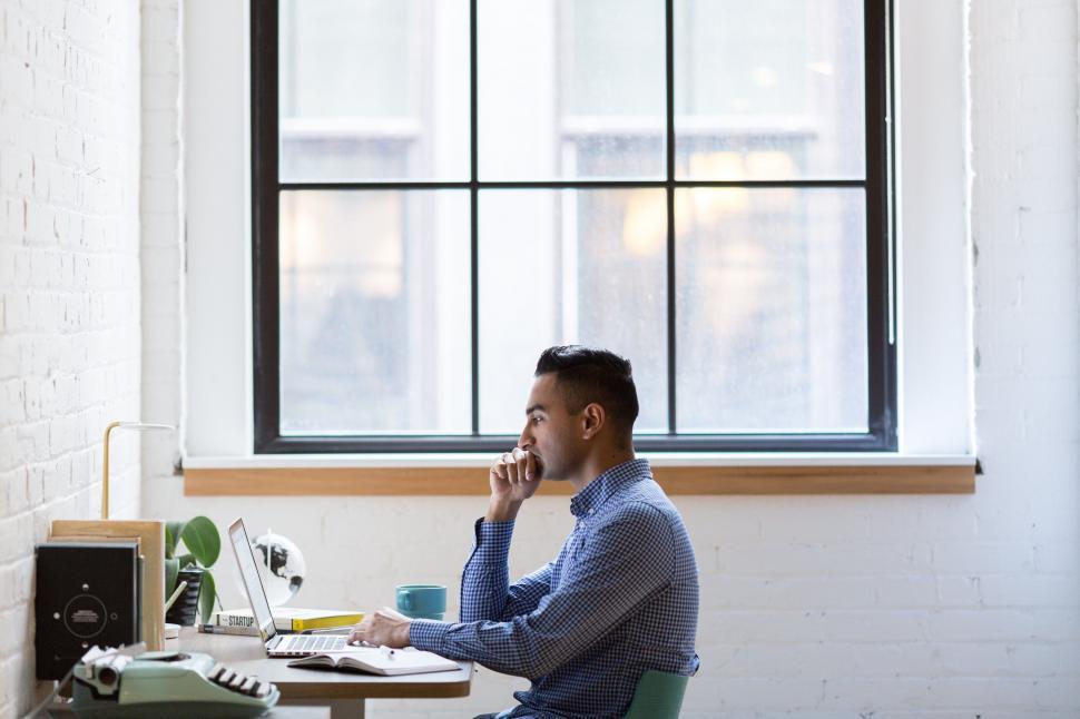 Free Stock Photo of Professional working on computer in office ...
