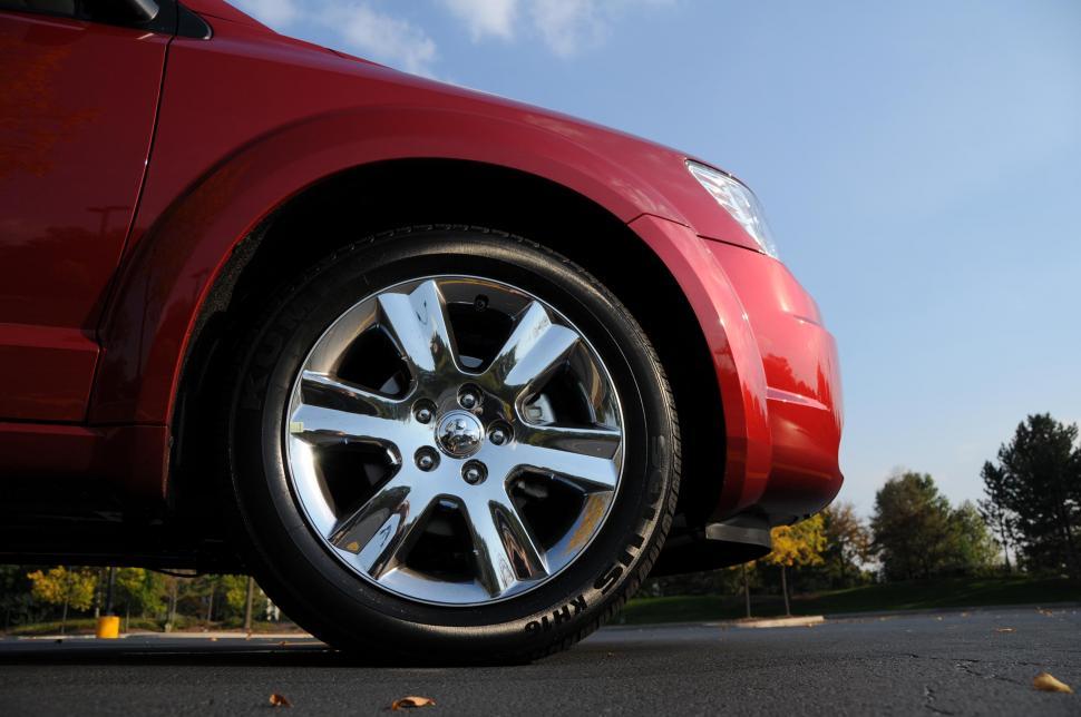 Red Dodge Journey