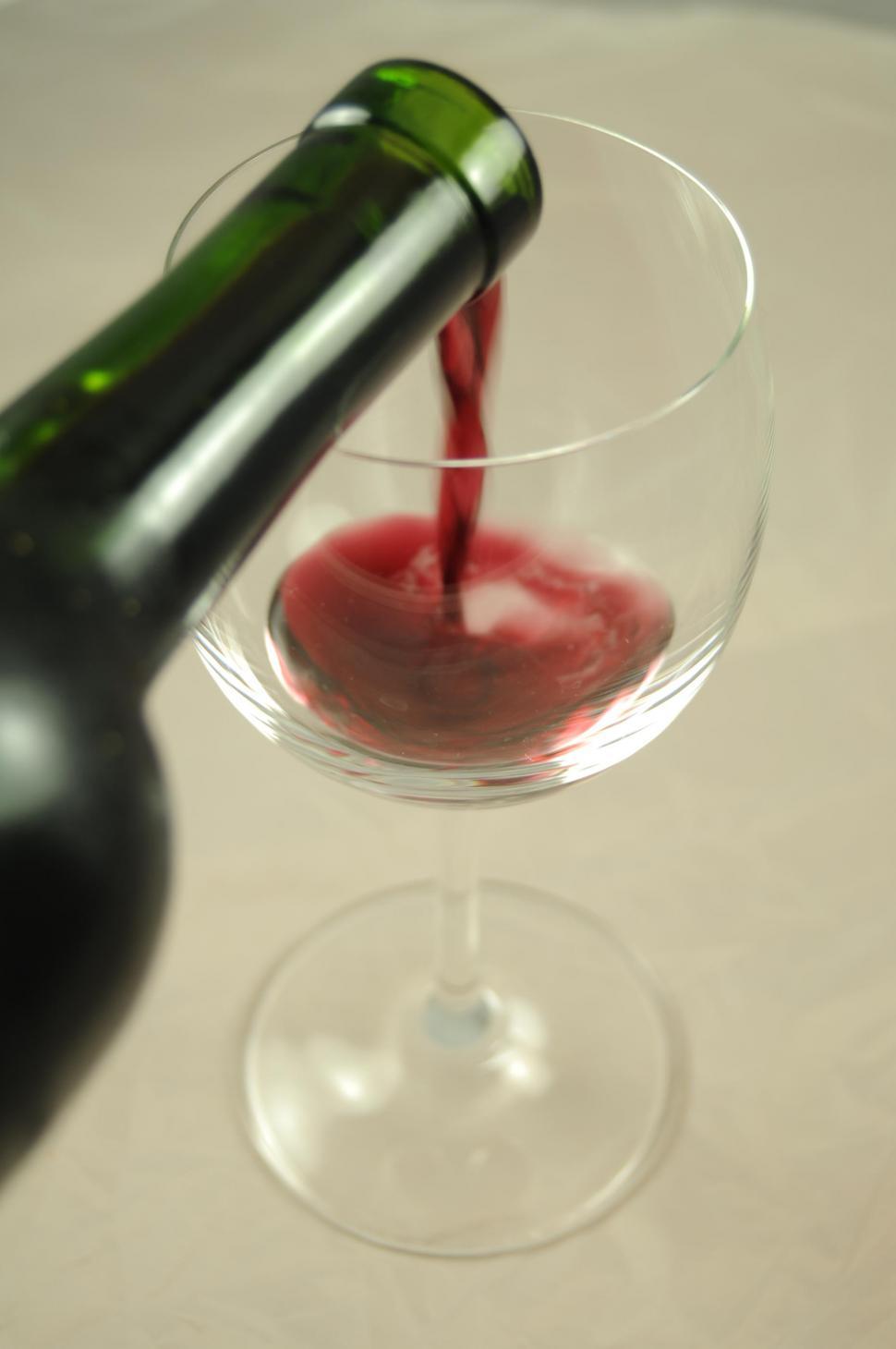 Free Image of Pouring wine 