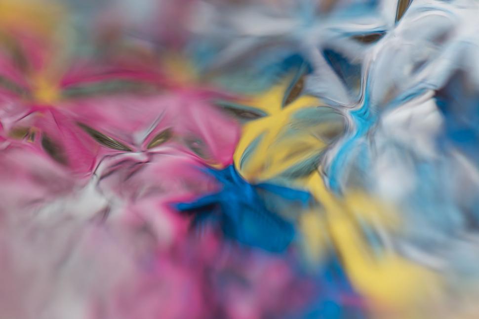 Free Image of Vibrant abstract colorful refraction 