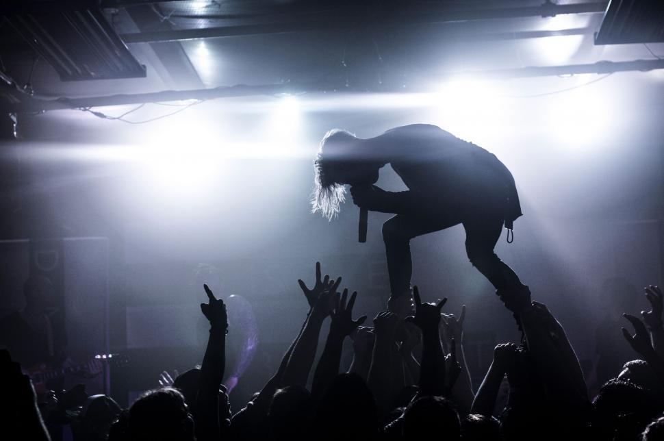 Free Stock Photo of Concert performer engaging audience | Download ...