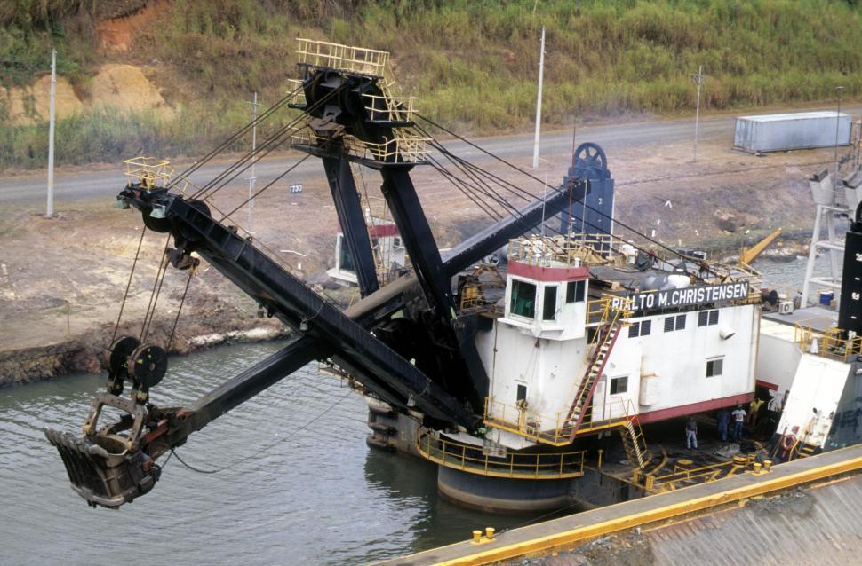 Free Stock Photo of Backhoe dredger Download Free Images and Free