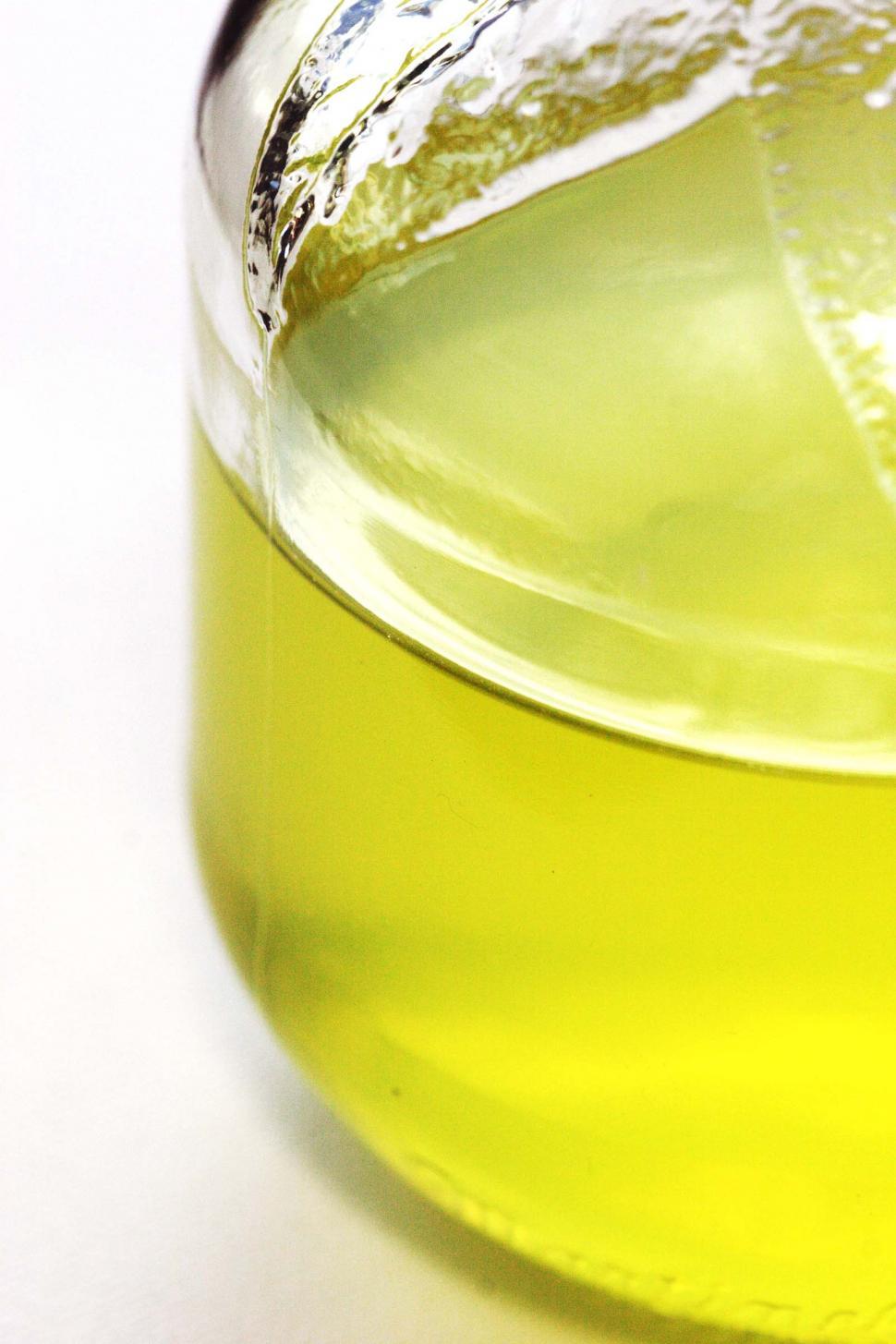 Free Image of Jar of green juice 