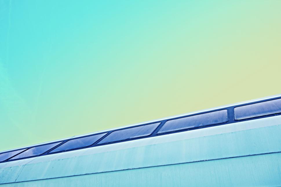 Free Image of Colorful abstract composition with gradient background and lines 