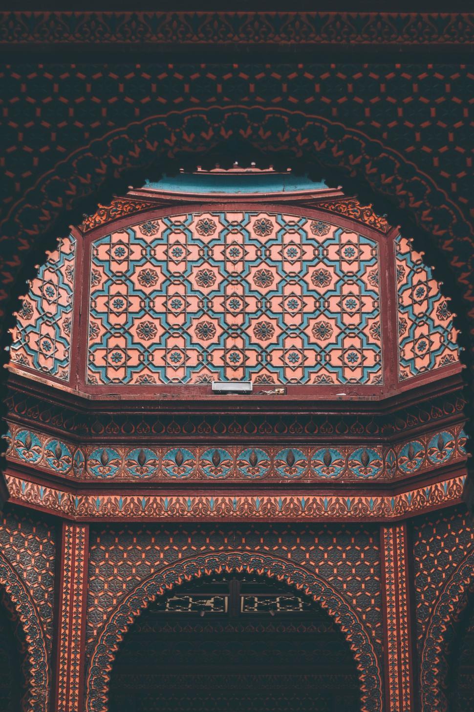 Free Stock Photo of Ornate architectural ceiling with intricate ...